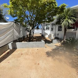 Spencer Krenke Concrete - After front yard towards back.