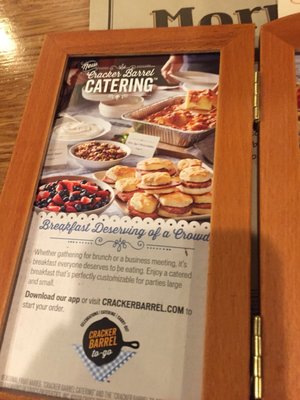 Menu photo 8 Cracker Barrel Old Country Store Albuquerque, NM