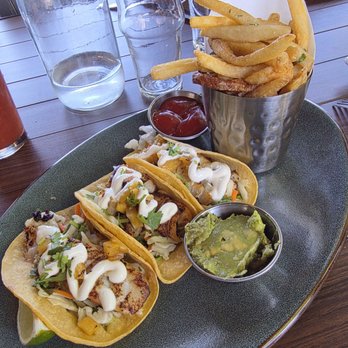 Eureka! - Al Pastor Fish Tacos - American Near Me - Sacramento, California Eureka! - Al Pastor Fish Tacos - American Near Me - Sacramento, California