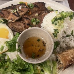 Grilled pork chop Grilled pork chop