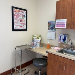 Inside of one of the exam rooms