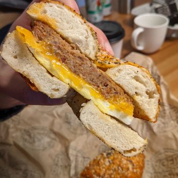 Blazing Bagels - Breakfast sandwich - Bagels Near Me - Bellevue, Washington