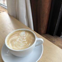 Oat milk latte Oat milk latte