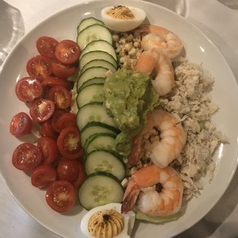 Daddy O - Seafood Cobb Salad ! Yum - New American Near Me - Brant Beach, New Jersey