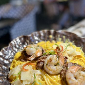 CVI.CHE 105 - Linguini "Mar y Tierra 105" - Peruvian Near Me - Miami, Florida CVI.CHE 105 - Linguini "Mar y Tierra 105" - Peruvian Near Me - Miami, Florida