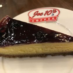Joe 10's Coffee - Blueberry cheesecake