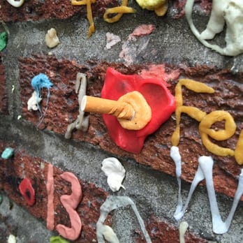 The Gum Wall - Local Flavor Near Me - Seattle, Washington The Gum Wall - Local Flavor Near Me - Seattle, Washington