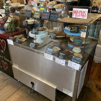 Royers Pie Haven - Their assortment of displayed pies and other desserts - Coffee & Tea Near Me - Round Top, Texas Royers Pie Haven - Their assortment of displayed pies and other desserts - Coffee & Tea Near Me - Round Top, Texas