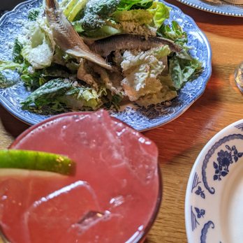 San Fermo - Caesar salad and jellyfish cocktail - Italian Near Me - Seattle, Washington