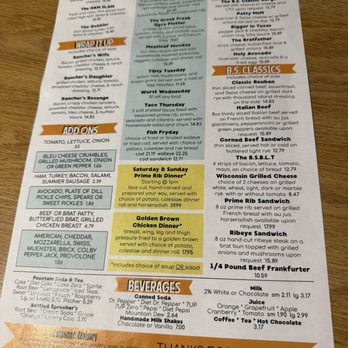 Brat Stop - Menu - Bars Near Me - Kenosha, Wisconsin Brat Stop - Menu - Bars Near Me - Kenosha, Wisconsin