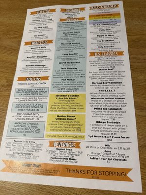 Menu photo 2 Brat Stop Kenosha, WI Menu photo 2 Brat Stop Kenosha, WI