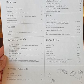 Hothouse - Oct 2022 drinks menu - Italian Near Me - Toronto, Ontario