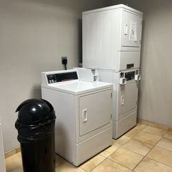 Residence Inn by Marriott National Harbor Washington, DC Area - Dryers in the hotel's laundry room