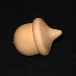 Casey's Wood Products - This is a wooden acorn.  It's one of our best selling wooden items.