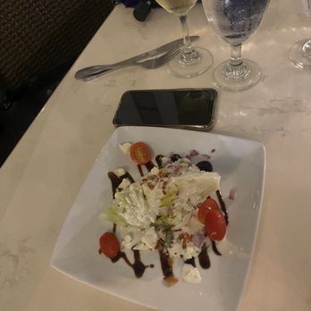 Ocean Grill & Bar - Jumbo Wedge Salad. . . or it makes an iPhone 11 look jumbo. - Seafood Near Me - Key West, Florida Ocean Grill & Bar - Jumbo Wedge Salad. . . or it makes an iPhone 11 look jumbo. - Seafood Near Me - Key West, Florida