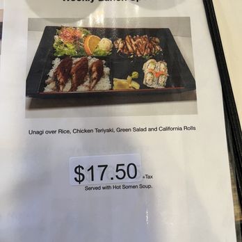 Ninja Sushi - Lunch special menu - Sushi Bars Near Me - Walnut, California Ninja Sushi - Lunch special menu - Sushi Bars Near Me - Walnut, California