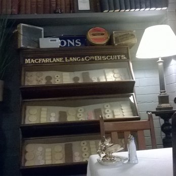 Broken Biscuits - Vintage biscuits display - Cafes Near Me - Castlereagh, CSR