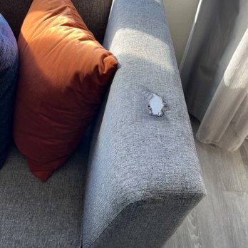 Boulder Marriott - Torn couch. - Hotels Near Me - Boulder, Colorado