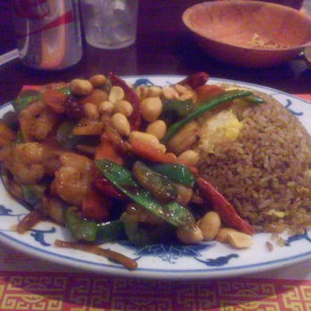 New Golden Star - Kung po shrimp with egg fried rice - Chinese Near Me - New York, New York