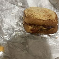 Jack's Family Restaurant - Bbq patty melt with no bbq sauce.
