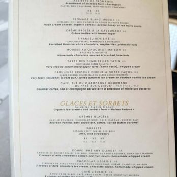 Le Pré aux Clercs - French Near Me - Paris, 75
