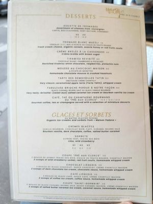 Menu photo 3 Le Pré aux Clercs Paris, 75