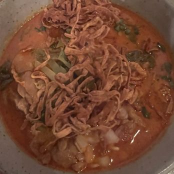 Nute's - Khao Soi Gai bad lighting but a great bowl - Thai Near Me - San Francisco, California Nute's - Khao Soi Gai bad lighting but a great bowl - Thai Near Me - San Francisco, California