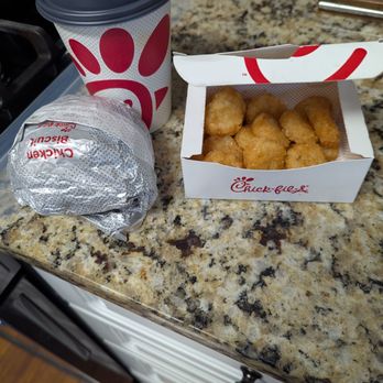 Chick-fil-A - My first breakfast usually I have lunch. - Fast Food Near Me - Sevierville, Tennessee Chick-fil-A - My first breakfast usually I have lunch. - Fast Food Near Me - Sevierville, Tennessee