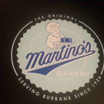 Martino’s Bakery - Box w/ logo. Serving Burbank Since 1926! - Bakeries Near Me - Burbank, California Martino’s Bakery - Box w/ logo. Serving Burbank Since 1926! - Bakeries Near Me - Burbank, California