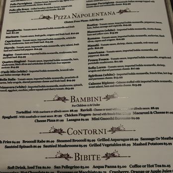 Manalu Italian Restaurant - Menu - Italian Near Me - Frederick, Maryland