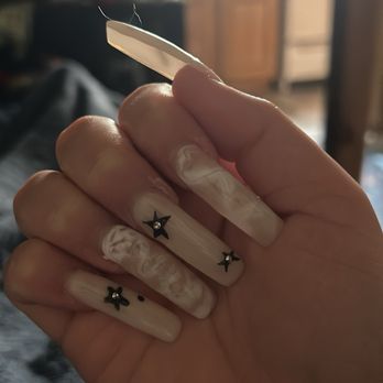 Simply Unique Nails - Acrylic full set long - Nail Salons Near Me - San Francisco, California