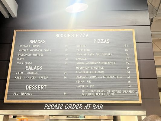 Menu photo 5 Bookie's Pizza Santa Cruz, CA Menu photo 5 Bookie's Pizza Santa Cruz, CA