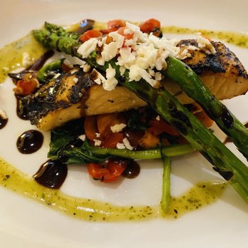 Brio Italian Grille - Grilled Salmon Fresca - Italian Near Me - Gilbert, Arizona