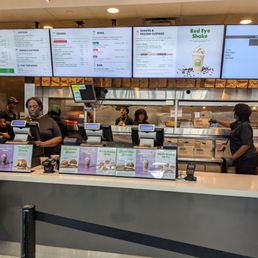 Entire menu board and front counter as of 10/24