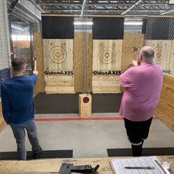 Urban Axes - Durham - Throwing area