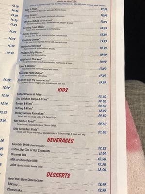 Menu photo 8 Olympic Diner Hilliard, OH