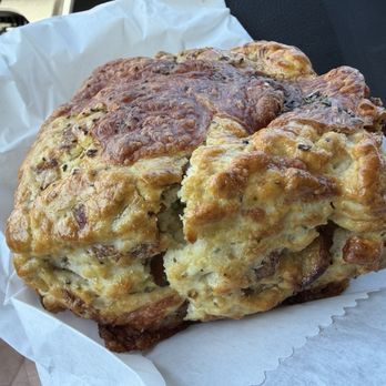 Sugar Pine Cakery & Cafe - Sausage pepper jack biscuit - Bakeries Near Me - Tahoe City, California Sugar Pine Cakery & Cafe - Sausage pepper jack biscuit - Bakeries Near Me - Tahoe City, California