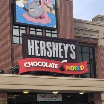 Hershey's Chocolate World - Entrance - Kids Activities Near Me - Hershey, Pennsylvania