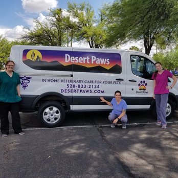 Desert Paws Mobile Veterinary Care - One of our mobile veterinary vans. - Veterinarians Near Me - Tucson, Arizona Desert Paws Mobile Veterinary Care - One of our mobile veterinary vans. - Veterinarians Near Me - Tucson, Arizona