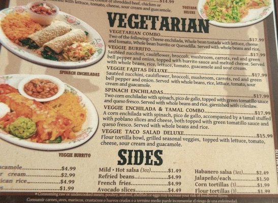 Menu photo 6 Fiesta Mexicana Page, AZ