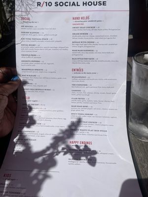 Menu photo 1 R10 Social House Redondo Beach, CA Menu photo 1 R10 Social House Redondo Beach, CA
