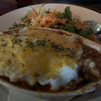 From Across the Pond - Shepherd's pie - very flavorful (and even better, there was a lot of cheese on top!) - British Near Me - Colleyville, Texas From Across the Pond - Shepherd's pie - very flavorful (and even better, there was a lot of cheese on top!) - British Near Me - Colleyville, Texas