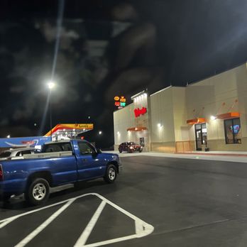 Love's Travel Stop - a blue pickup truck parked in front of a store - Gas Stations Near Me - Picayune, Mississippi