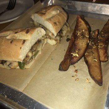 Grains - Philly Cheese Sandwich - Vegan Near Me - San Diego, California Grains - Philly Cheese Sandwich - Vegan Near Me - San Diego, California