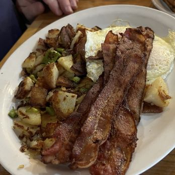 HawtPlate - Husband's bacon, eggs, potatoes. - Sandwiches Near Me - Troy, Idaho
