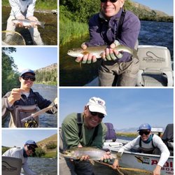 Shelly Ehmer Fly Fishing - Father Son team of fun! Madison River