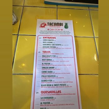 Tacombi - Menu - Mexican Near Me - Brooklyn, New York