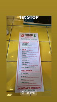 Menu photo 5 Tacombi Brooklyn, NY
