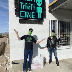 Area Thrifty One - Welcome Earthlings and Aliens