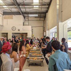 Sikh Gurdwara Sahib - Food was catered for the wedding but free Vegetarian food served by volunteers normally.